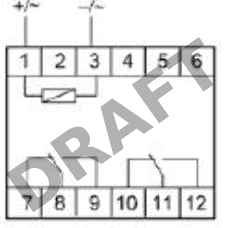 Реле промежуточное PK-2P (монтаж на DIN-рейке 35мм 220В 50Гц 2х8А 2 перекл.) F&F EA06.001.009