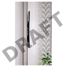 Кронштейн для телевизора Hama черный 10