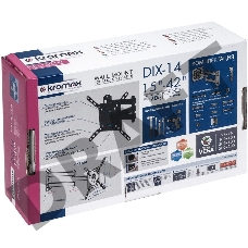 Кронштейн для телевизора Kromax DIX-14 черный 15