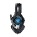 Гарнитура CROWN CMGH-101T Black&blue (Подключение jack 3.5мм 4pin+ адаптер 2*jack spk+mic,Частотныи? диапазон: 20Гц-20,000 Гц ,Кабель 2.1м,Размер D 250мм, регулировка громкости, микрофон на ножке)