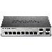 Коммутатор настраиваемый D-Link DGS-1100-10/ME/A1A/A2A 2 уровня с 8 портами 10/100/1000Base-T и 2 комбо-портами 100/1000Base-T/SFP