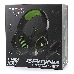 Гарнитура CROWN CMGH-101T Black&green (Подключение jack 3.5мм 4pin+ адаптер 2*jack spk+mic,Частотныи? диапазон: 20Гц-20,000 Гц ,Кабель 2.1м,Размер D 250мм, регулировка громкости, микрофон на ножке)