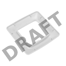 Рамка 1-я DEA горизонтальная Бел KRANZ (1-20-240)