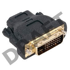 Переходник Aopen HDMI 19F to DVI-D 25M позолоченные контакты <ACA312> 