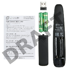 Презентер Oklick 695P Radio USB (30м) черный [1011985]