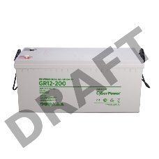 Батарея PS solar (gel) CyberPower GR 12-200 / 12 В 200 Ач Battery CyberPower Professional solar series (gel) GR 12-200 / 12V 200 Ah