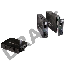 Медиа конвертер Planet FST-802S15 10/100Base-TX to 100Base-FX (SC) Smart Media Converter - Single Mode 15KM