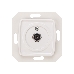Розетка TV DEA Проходная с/у мех. Бел KRANZ (1/10/120)