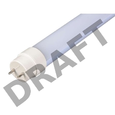 Лампа светодиодная PLED T8-600GL 10Вт линейная 6500К холод. бел. G13 800лм 220-240В JazzWay 1025326