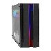 Корпус Miditower ExeGate EVO-5020-NPX600 (ATX, 600NPX 12см, с окном, 1*USB+1*USB3.0, HD аудио, 1 вент. 12см с RGB подсветкой)