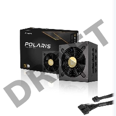 Блок питания Chieftec Polaris PPS-750FC (ATX 2.4, 750W, 80 PLUS GOLD, Active PFC, 120mm fan, Full Cable Management) Retail