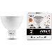Лампа светодиодная Gauss Elementary MR16 5.5Вт цок.:GU5.3 спот 220B 3000K св.свеч.бел.теп. (упак.:10шт) (13516)