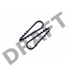 Дюбель-хомут нейлоновый PROconnect 11-18 мм, черный, упаковка 100 шт.