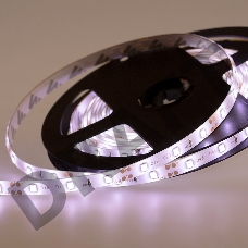 LED лента силикон, 8 мм, IP65, SMD 2835, 60 LED/m, 12 V, цвет свечения белый