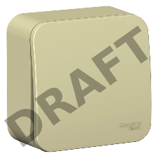 Переключатель 1-кл. ОП BLANCA (сх.6) 10А 250В изол. пласт. беж. SchE BLNVA106017