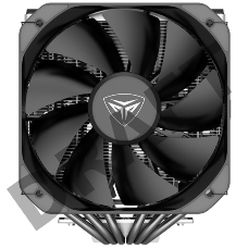 Кулер PCCooler G6 BK S115X/1200/1700/20XX /AM4/AM5 (8 шт/кор, TDP 250W, 2x130mm PWM FAN, 6 тепловых трубок 6мм, 400-1600RPM, 10-29dBa)