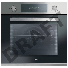 Духовой шкаф Электрический Candy FCP625VXL/E нержавеющая сталь/черный, встраиваемый