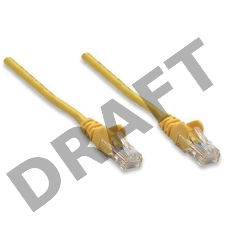 Патч-корд UTP кат. 5e,  2м Exegate желтый