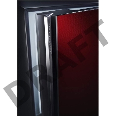 Холодильник Sharp 1670х700х720 см. Full No Frost,Hybrid Cooling. A+ Бордовый.