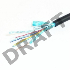 Кабель HDMI-DVI Gembird, 10м, 19M/19M, single link, черный, позол.разъемы, экран CC-HDMI-DVI-10MC