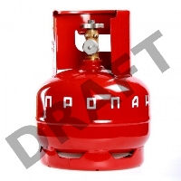 Баллон газовый с вентилем баллонным г. Новогрудок, 5 л