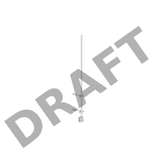 Молниеприемник с держателями (дл.3м) ДКС NL7300