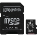 Флеш карта microSDHC 256GB microSDXC Class10 Kingston <SDCS2/256GB> UHS-I Canvas Select up to 100MB/s с адапт.