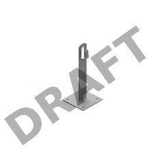 Держатель проволоки металл для плоской кровли d100мм ДКС ND2106