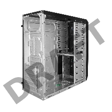Корпус Exegate  EX269435RUS  Miditower UN-604 Black, ATX, <UN350, 120mm> 2*USB+2*USB3.0, Audio