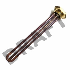 Нагревательный элемент для бойлера, ТЭН, RDT TW3 PA - 1200 Вт, фланец М6, 42 мм