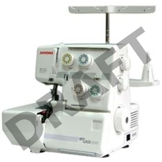 Швейная машина JANOME M-205D/MYLOCK704 ОВЕРЛОК(4-х -х/3-х ниточный оверлок с дифференциальной подачей ткани , усовершенствованная система заправки нитей Легко справляется как с тонким шифоном, так и со сложными многослойными джинсовыми композициями.)