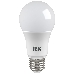 Лампа Iek LLE-A60-20-230-30-E27 светодиодная ECO A60 шар 20Вт 230В 3000К E27 IEK