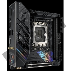 Материнская плата Asus ROG STRIX B760-I GAMING WIFI Soc-1700 Intel B760 2xDDR5 mini-ITX AC`97 8ch(7.1) 2.5Gg RAID+HDMI+DP