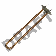 Нагревательный элемент для бойлера, ТЭН, RF64 - 700 Вт, фланец М4, 64 мм