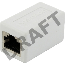 Адаптер-соединитель Vention RJ45 F / RJ45 F 8p8c кат. 6 Белый