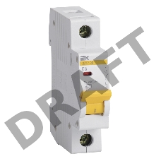 Выключатель автоматический модульный 1п C 6А 4.5кА ВА47-29 ИЭК MVA20-1-006-C