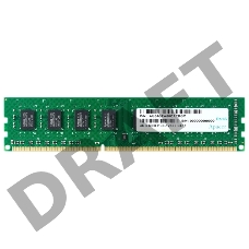 Модуль памяти Apacer DIMM DDR3 4GB (PC3-12800) 1600MHz AU04GFA60CATBGC