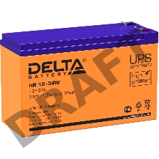 Батарея Delta HR 12-34W (12V, 9Ah)