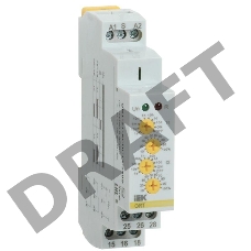 Реле времени ORT 2 конт. 2 уст. 12-240В AC/DC ИЭК ORT-2T-ACDC12-240V