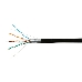 Кабель SkyNet Light FTP outdoor 4x2x0,46, медный, FLUKE TEST, кат.5e, однож., 100 м, box, черный