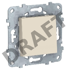 Выключатель 1-кл. UNICA NEW (сх.1) 10AX 250В беж. SchE NU520144