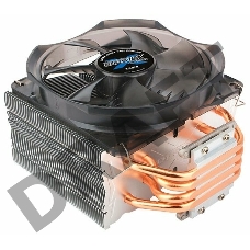 Кулер ZALMAN CNPS10X OPTIMA II BLACK, 120mm LED FAN, 4 HEAT PIPES, 4-PIN PWM, 1500 RPM, 27DBA, HYDRAULIC BEARING, FULL SOCKET SUPPORT