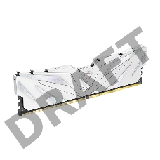 Модуль памяти DDR 4 DIMM 16Gb PC21300, 2666Mhz, Netac Shadow II NTSWD4P26SP-16W   C19 White, с радиатором
