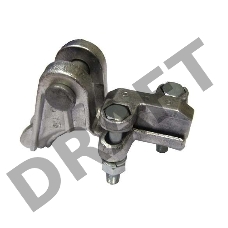 Зажим болтовой НБ-2-6А (НБ-2-6Б) (2-х болт.) Электрофарфор 00002015