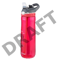 Бутылка Contigo Ashland 0.72л красный пластик (2108998)