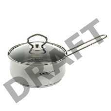 Ковш Катунь Лира КТ-CP-K, 1,6л с крышкой, d-16