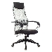 Кресло руководителя Бюрократ CH-607 светло-серый TW-02 сиденье черный сетка/ткань с подголов. крестовина пластик
