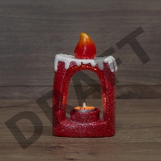 Керамический подсвечник «Свечка» 12.5х6х19.3 см