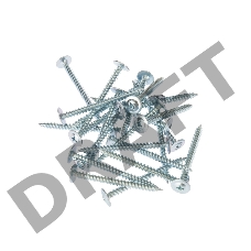 Саморез с прессшайбой ПШС острый 4,2х50, пакет (400 шт/уп) KRANZ