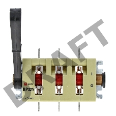 Выключатель-разъединитель ВР32У-37B31250 400А 1 напр. с дугогасит. камерами съемная лев./прав. рукоятка MAXima EKF uvr32-37b31250